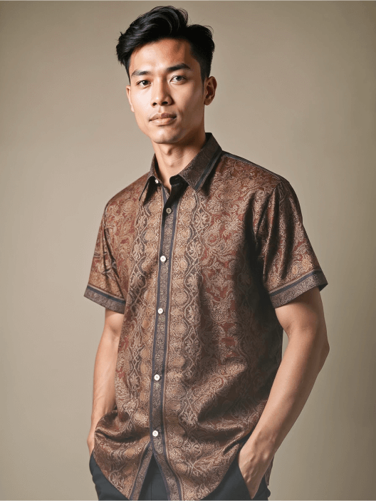 Men's Batik Shirt