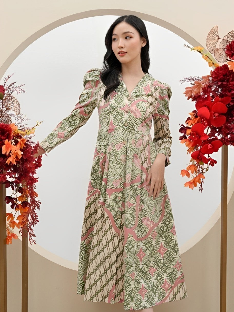 Women's Batik Dress - Artistic Heritage