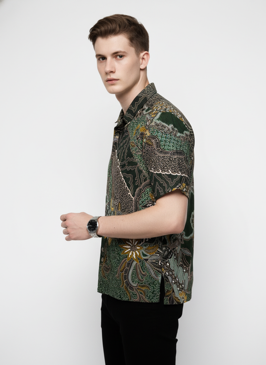 Men's Batik Shirt – Canopy Legacy | Short Sleeves