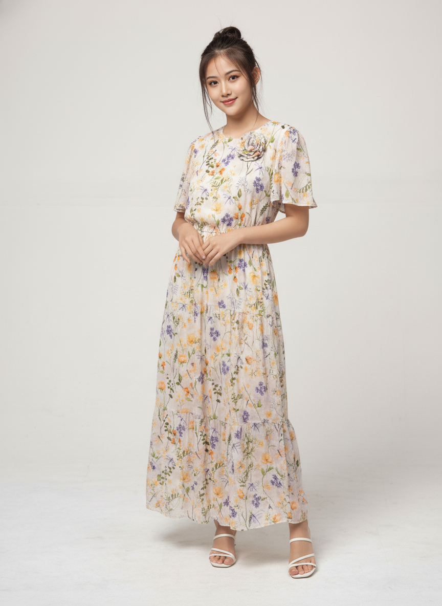 Garden Bloom Verde - Front 1