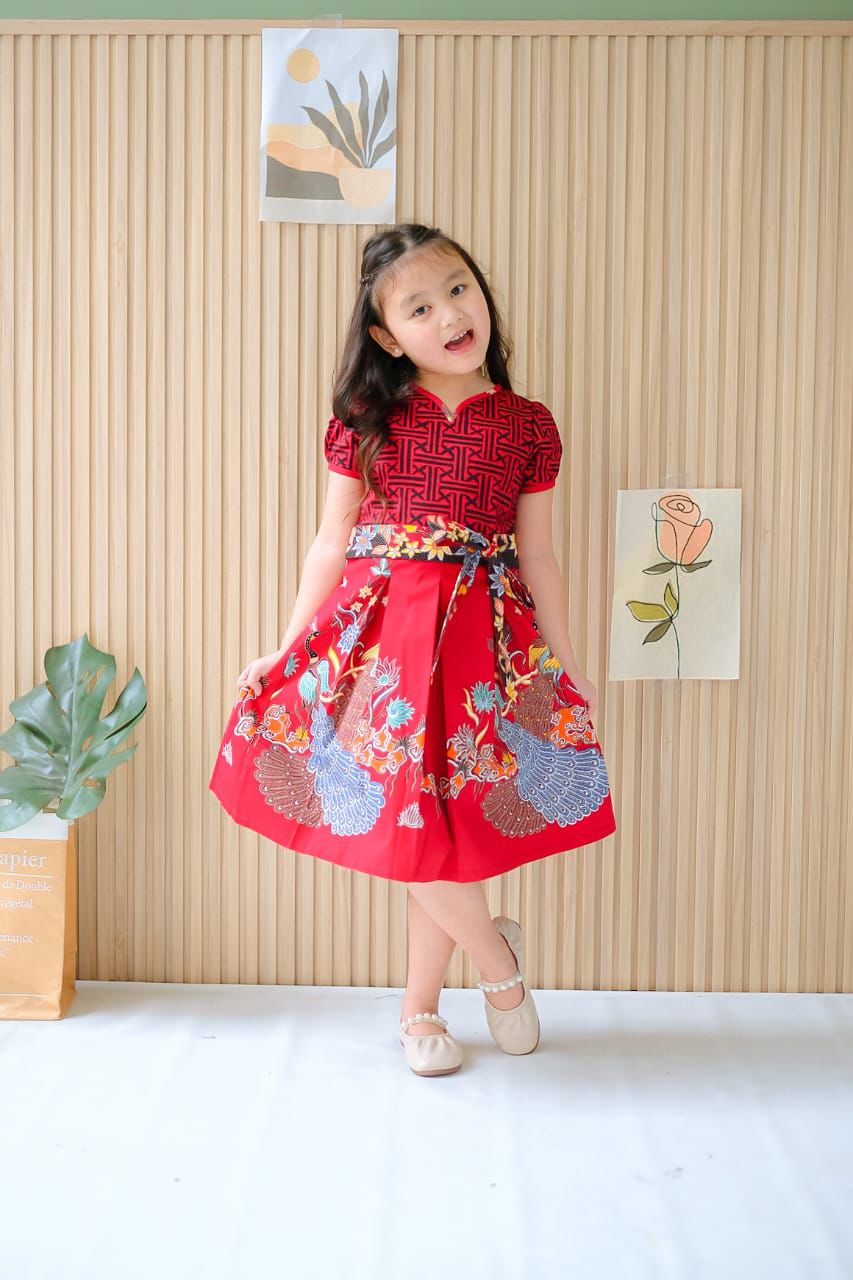 Kid's Batik Dress - Phoenix Prosperity
