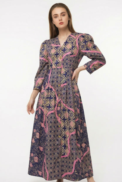 Women's Batik Dress - Artistic Heritage