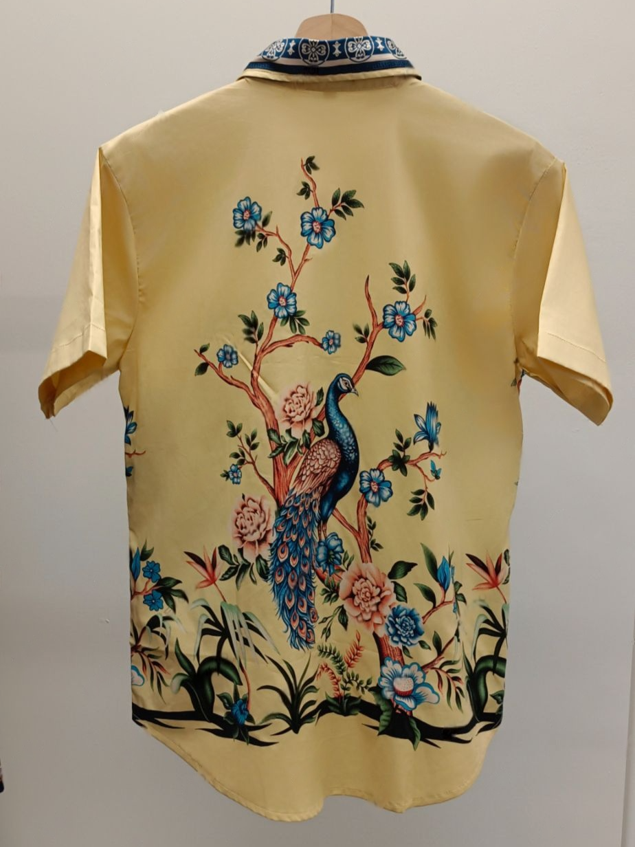 Women's Batik Shirt - Regal Peacock 2